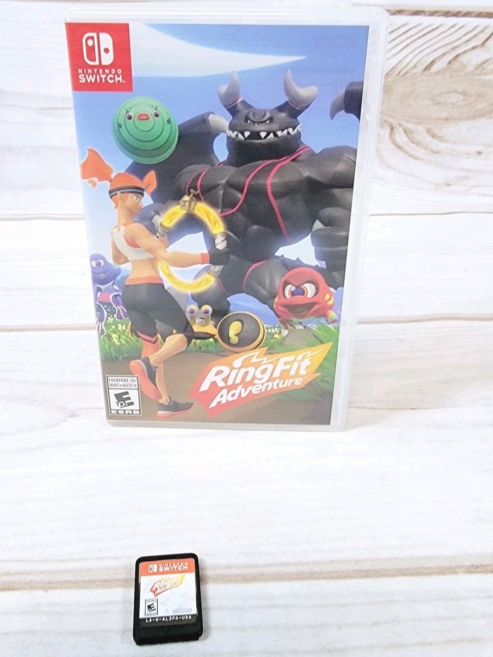 Ring Fit Adventure (Nintendo Switch, 2019) Fitness Game Only (No Ring Or Strap)